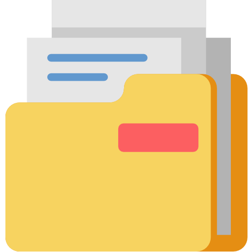 Separate Label & Invoice Files Icon