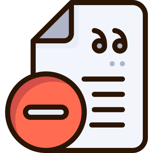 Remove Extra Blank Pages Icon